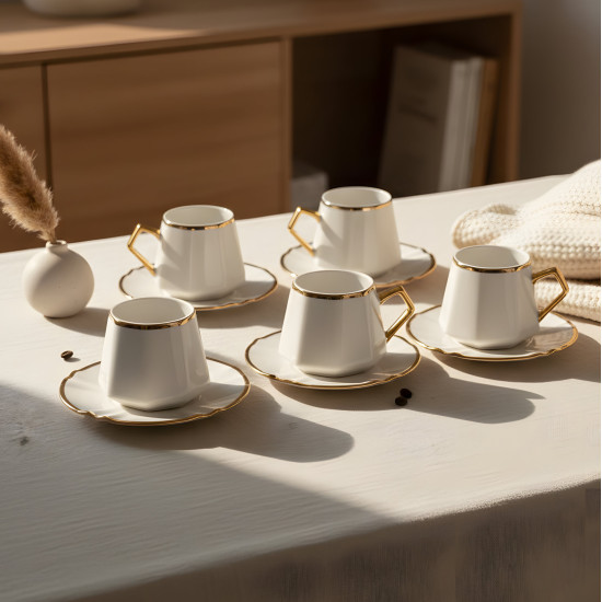 Coffee Cup Set 12 Pieces